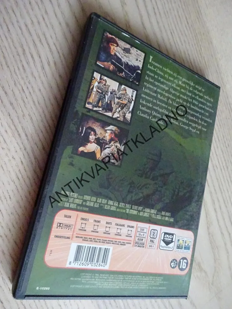 LOST COMMAND, DVD FILM