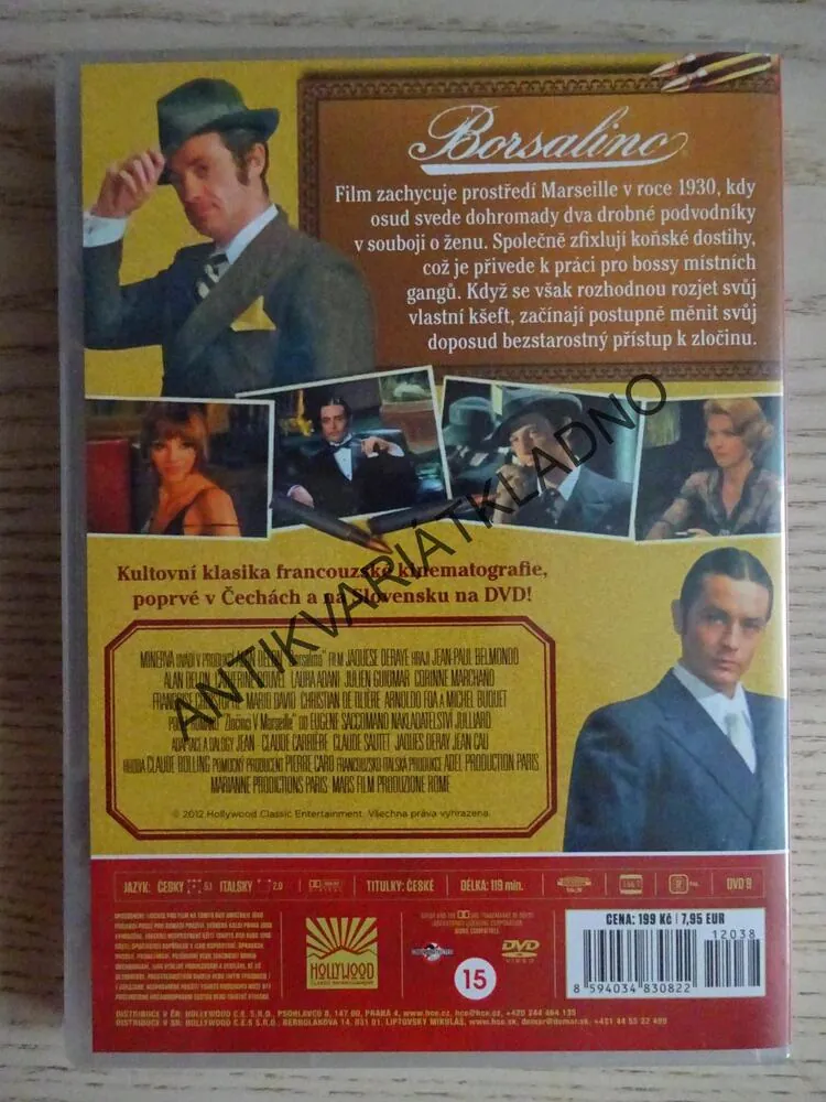 BORSALINO, DVD FILM