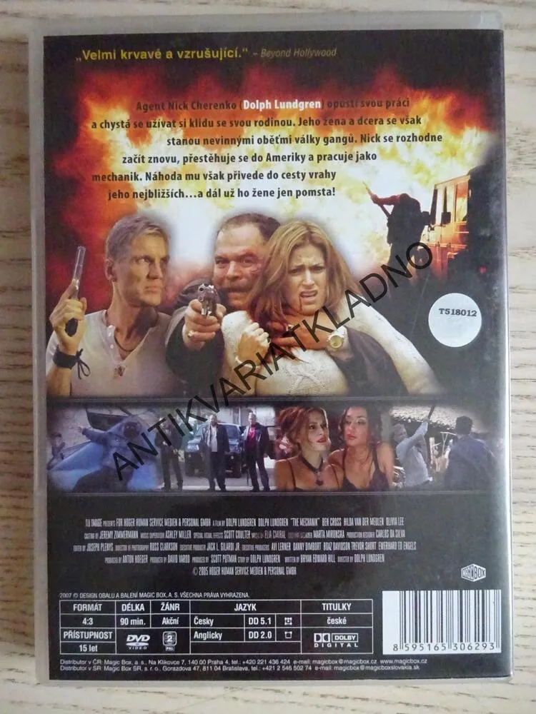 INKVIZITOR, DVD FILM