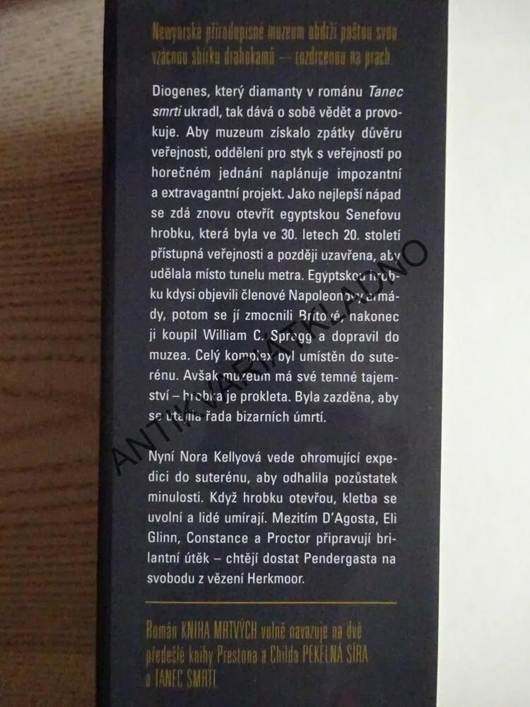 KNIHA MRTVÝCH, DOUGLAS PRESTON, LINCOLN CHILD, **an