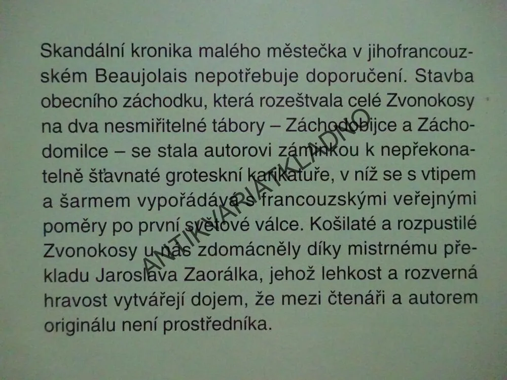 ZVONOKOSY, GABRIEL CHEVALLIER, **an