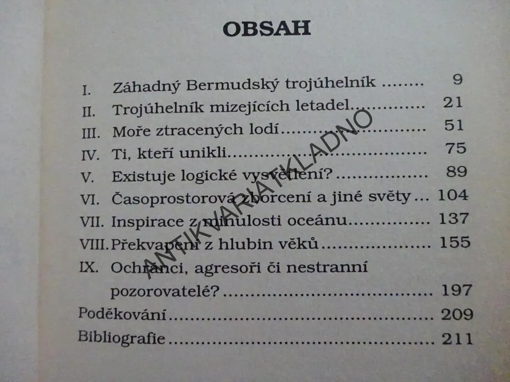 ZÁHADA BERMUDSKÉHO TROJÚHELNÍKU, CHARLES BERLITZ, **an