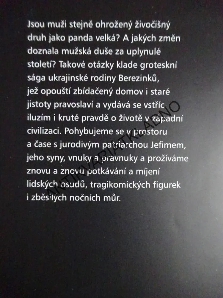PATRIARCHÁTU DÁVNO ZAŠLÁ SLÁVA, PAVEL BRYCZ, **an