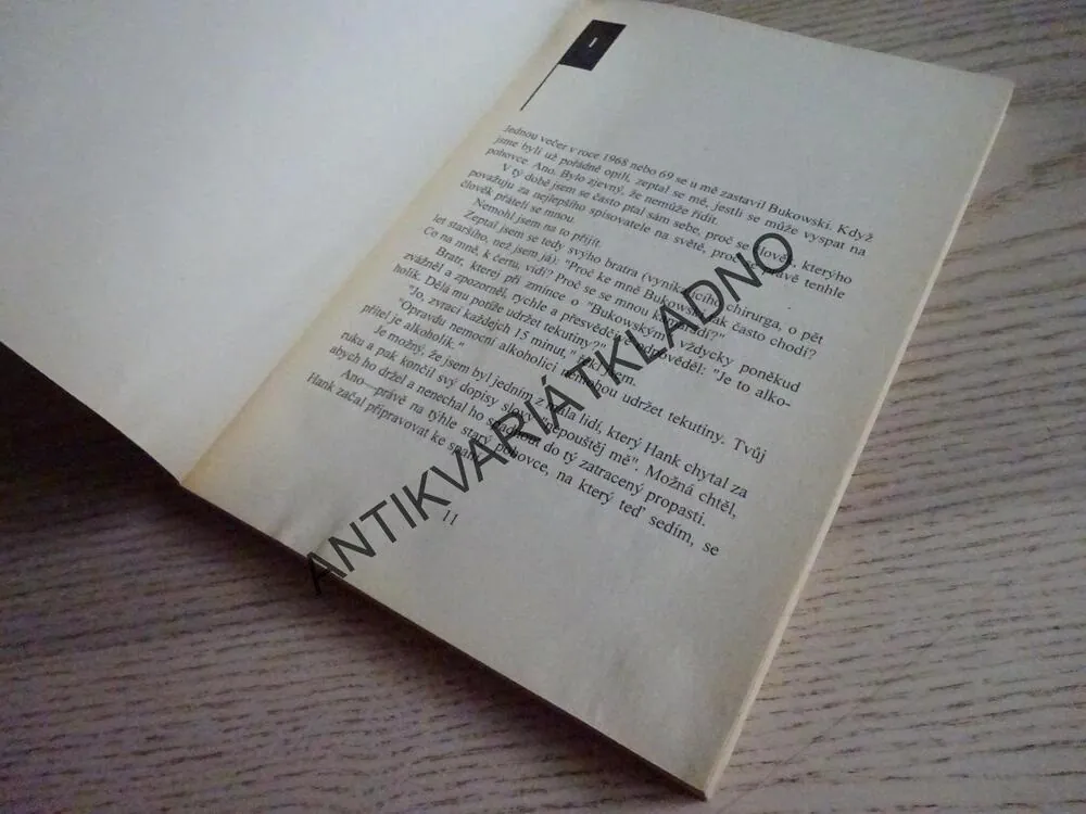 VZPOMÍNKY NA BUKOWSKÉHO, STEVE RICHMOND, **an