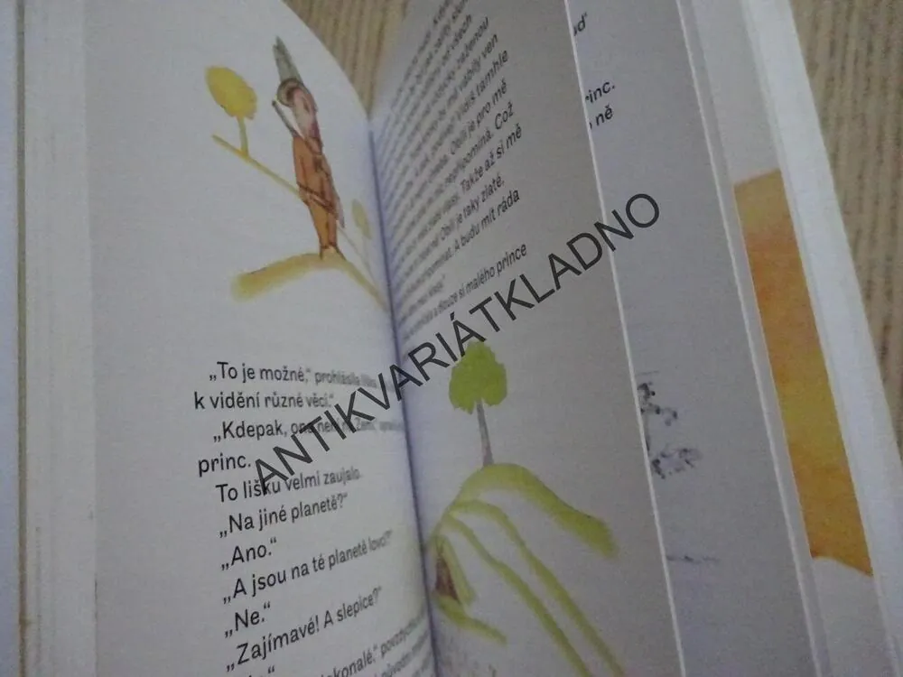 MALÝ PRINC, ANTOINE DE SAINT-EXUPÉRY, **an