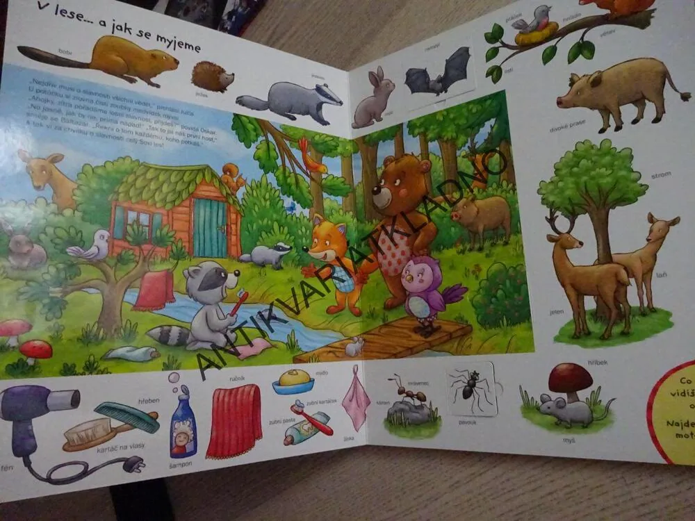 VESELÁ PARTIČKA, VELKÝ OBRÁZKOVÝ SLOVNÍK, **an