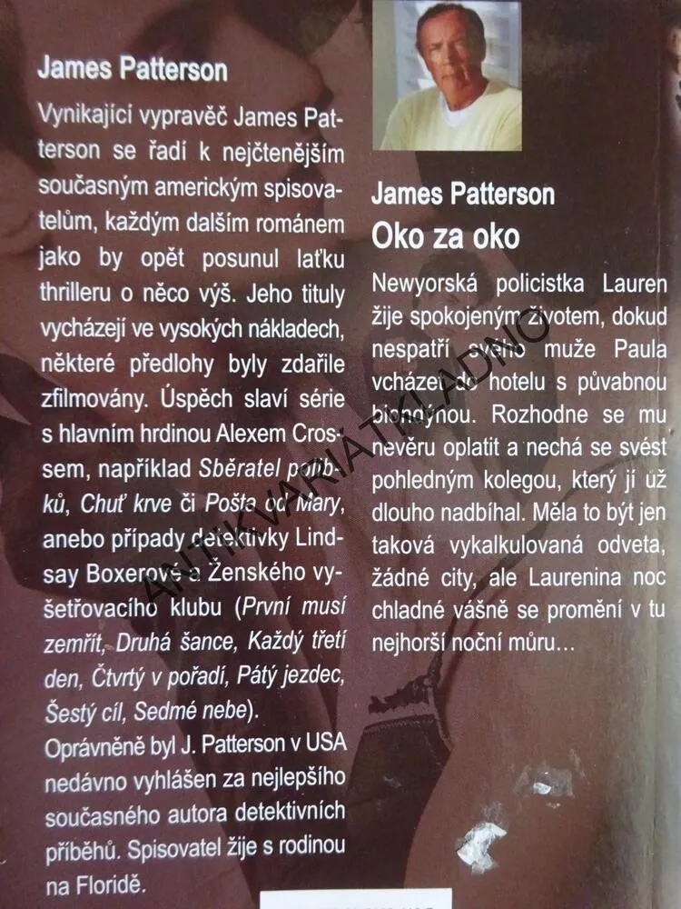 OKO ZA OKO, JAMES PATTERSON, **an