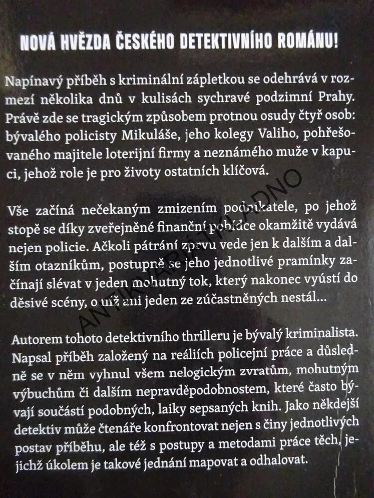 MUŽ S UNAVENÝMA OČIMA, MARTIN GOFFA, **an