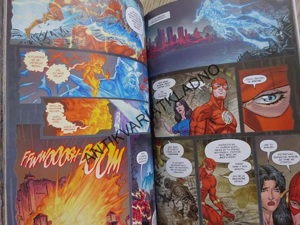 FLASH, KONFRONTACE ZDROJŮ, KOMIKS DC COMICS, **an