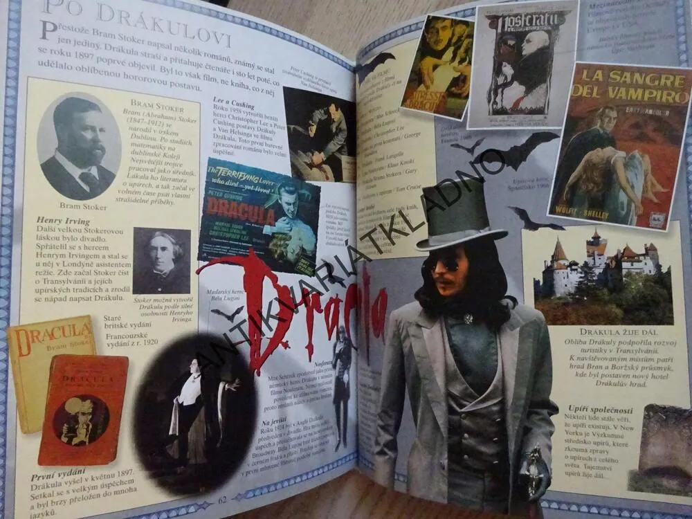 DRÁKULA, BRAM STOKER, **an