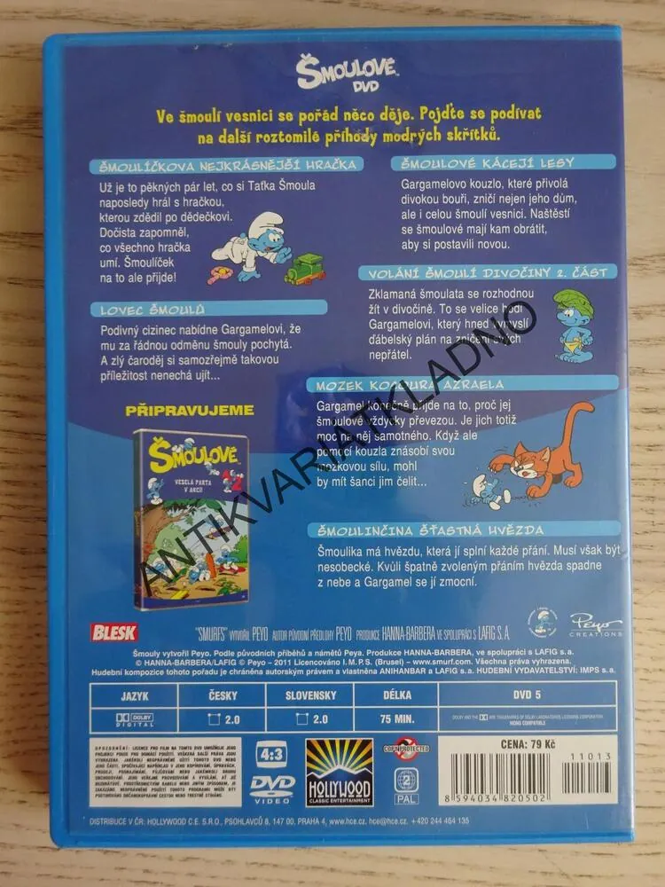 ŠMOULOVÉ 11, DVD FILM