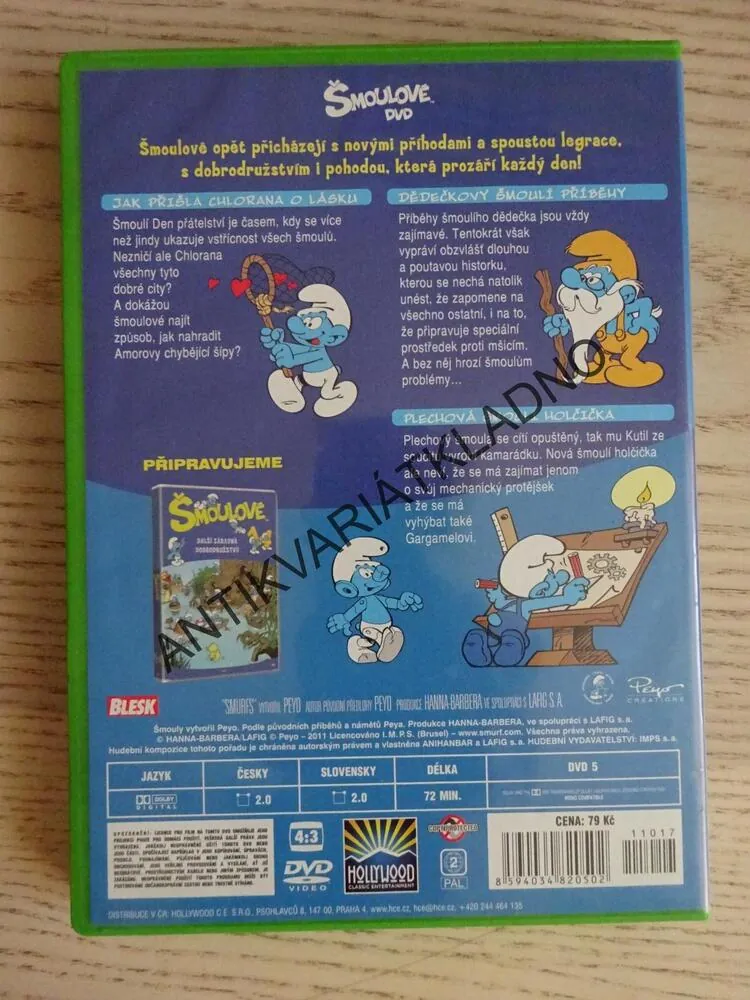 ŠMOULOVÉ 13, DVD FILM