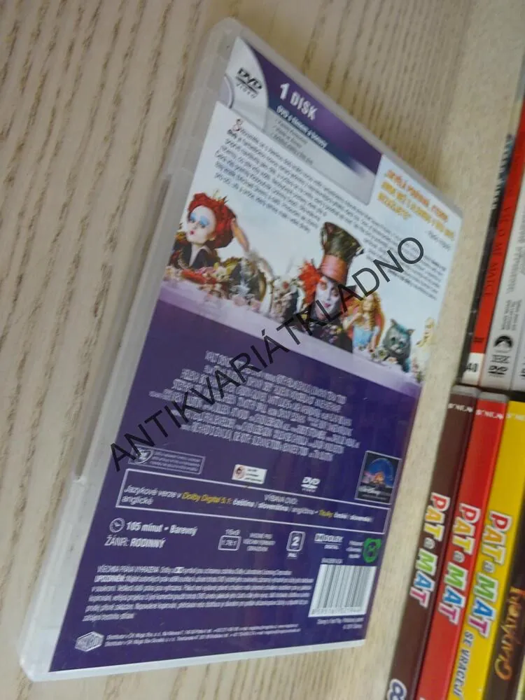 ALENKA V ŘÍŠI DIVŮ, DVD FILM
