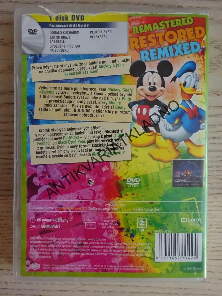 MICKEY NÁS BAVÍ! 3, DVD FILM