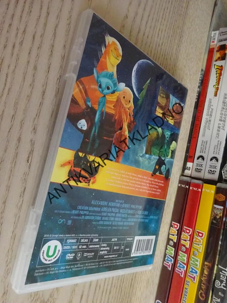 MUNE, STRÁŽCE MĚSÍCE, DVD FILM