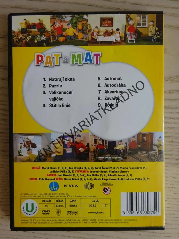 PAT A MAT SE VRACEJÍ, 5, ...A JE TO!, DVD FILM