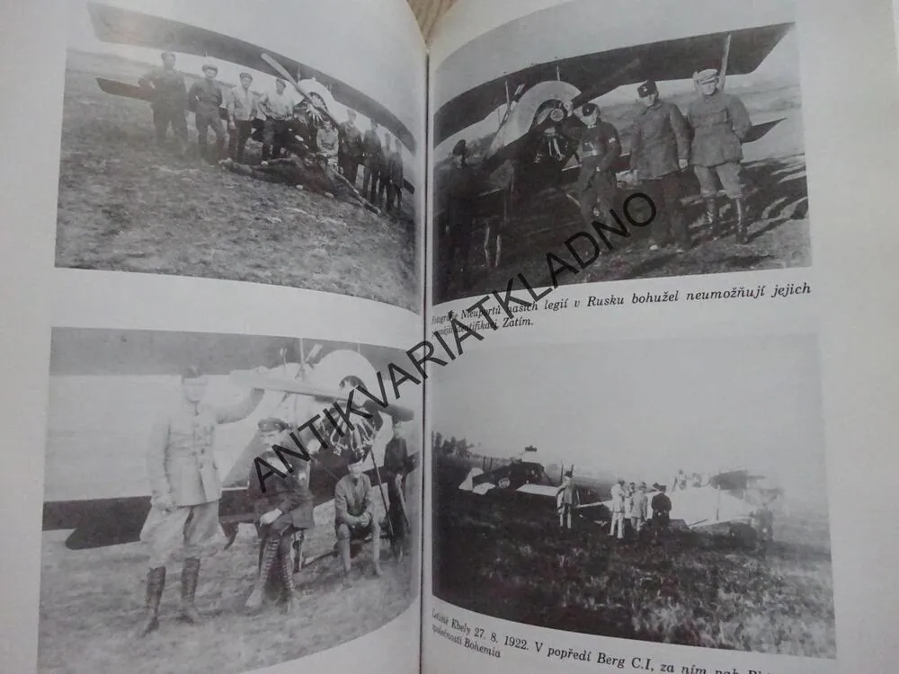 STÍHACÍ LETADLA PRVNÍ SVĚTOVÉ VÁLKY V ČESKOSLOVENSKU, JEDNOMÍSTNÁ STÍHACÍ LETADLA, JAN KAŠE, VLADIMÍR PIRIČ, **an
