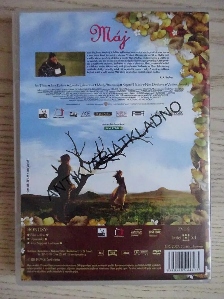 MÁJ, DVD FILM