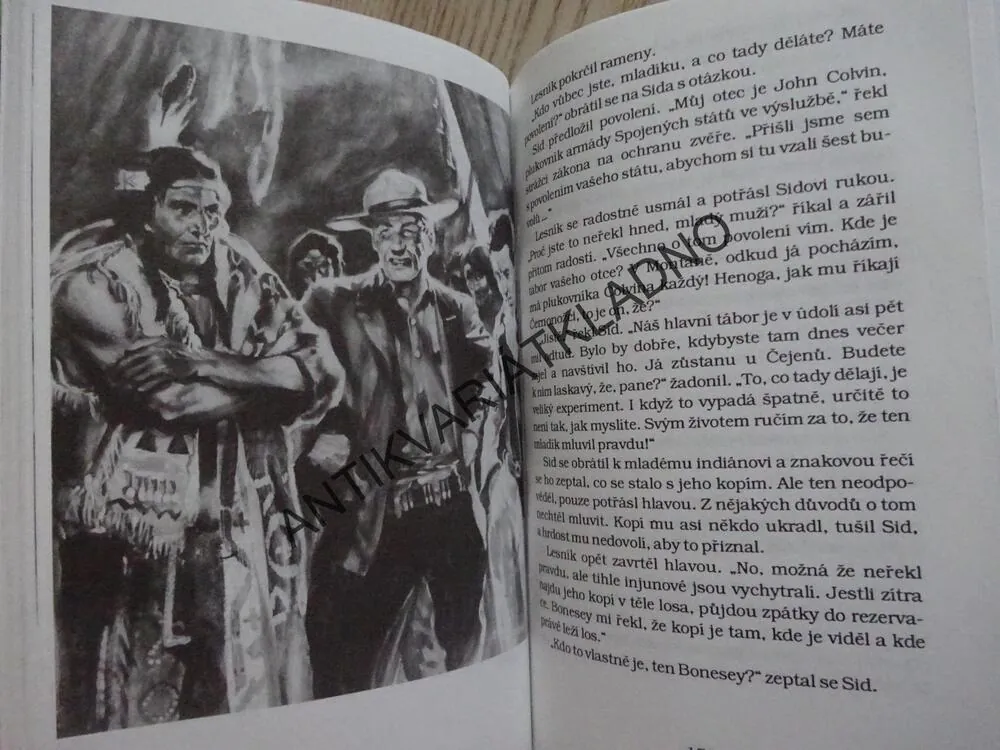 BÍLÝ BUVOL, WARREN H. MILLER, BURIAN, **an