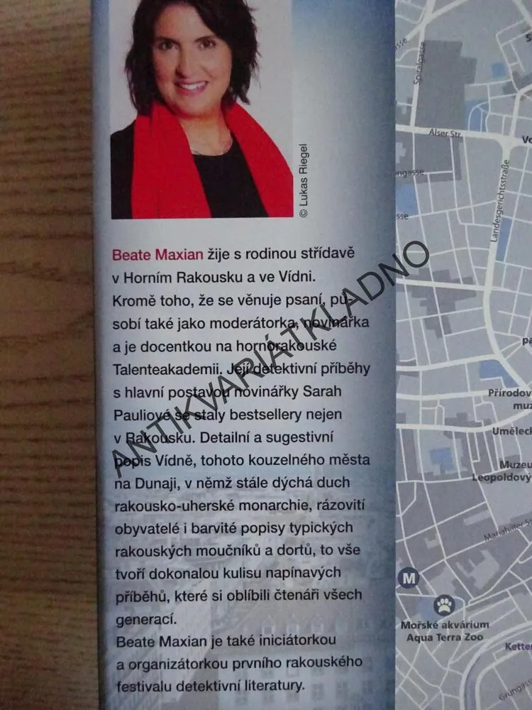 VRAŽDA V HOTELU SACHER, BEATE MAXIAN, **an