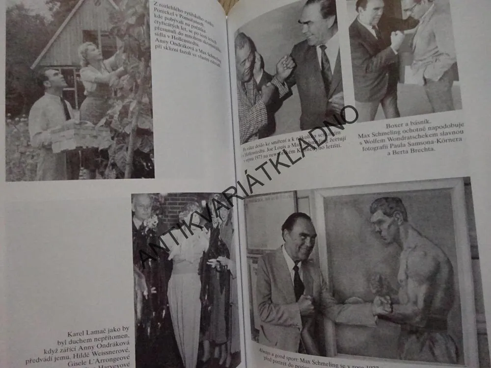 ANNY ONDRÁKOVÁ A MAX SCHMELING, **an