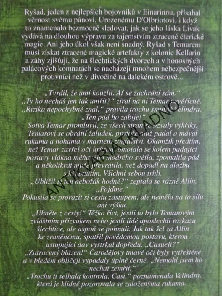VÁLEČNÍKŮV SLIB, JULIET E. MCKENNOVÁ, **an