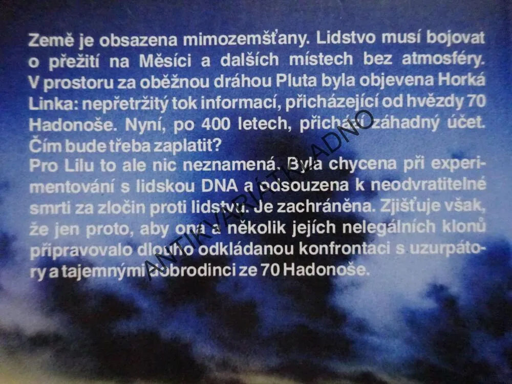 HORKÁ LINKA Z HADONOŠE, JOHN VARLEY, **an