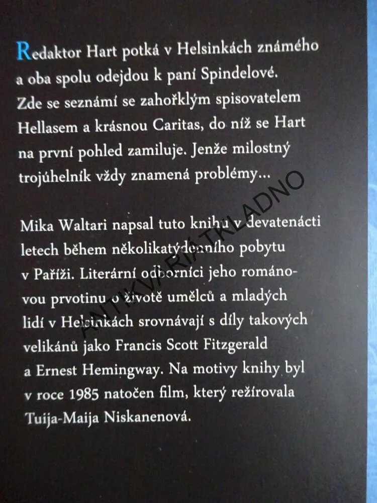 VELKÁ ILUZE, MIKA WALTARI