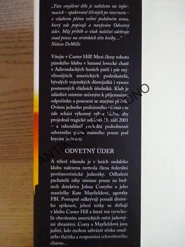 ODVETNÝ ÚDER, NELSON DEMILLE, **an