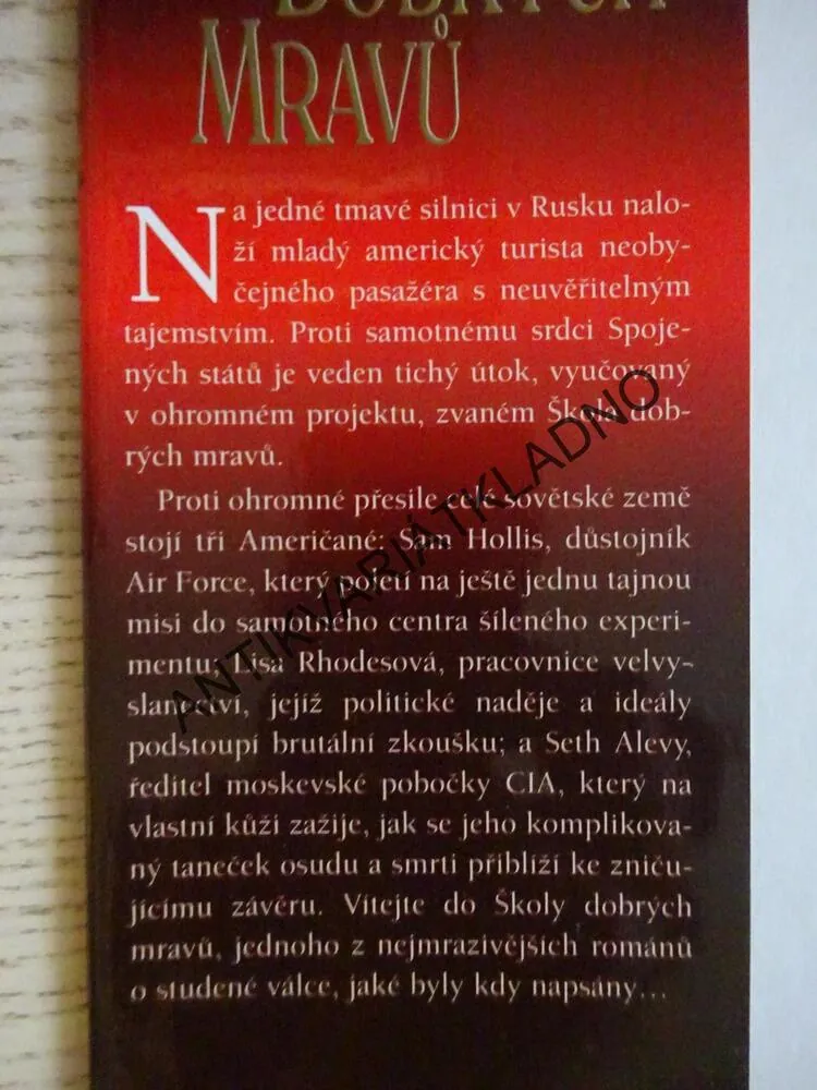 ŠKOLA DOBRÝCH MRAVŮ, NELSON DEMILLE, **an