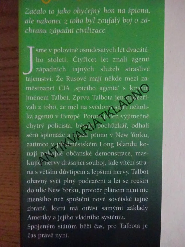 TALBOTOVA ODYSEA, NELSON DEMILLE, **an