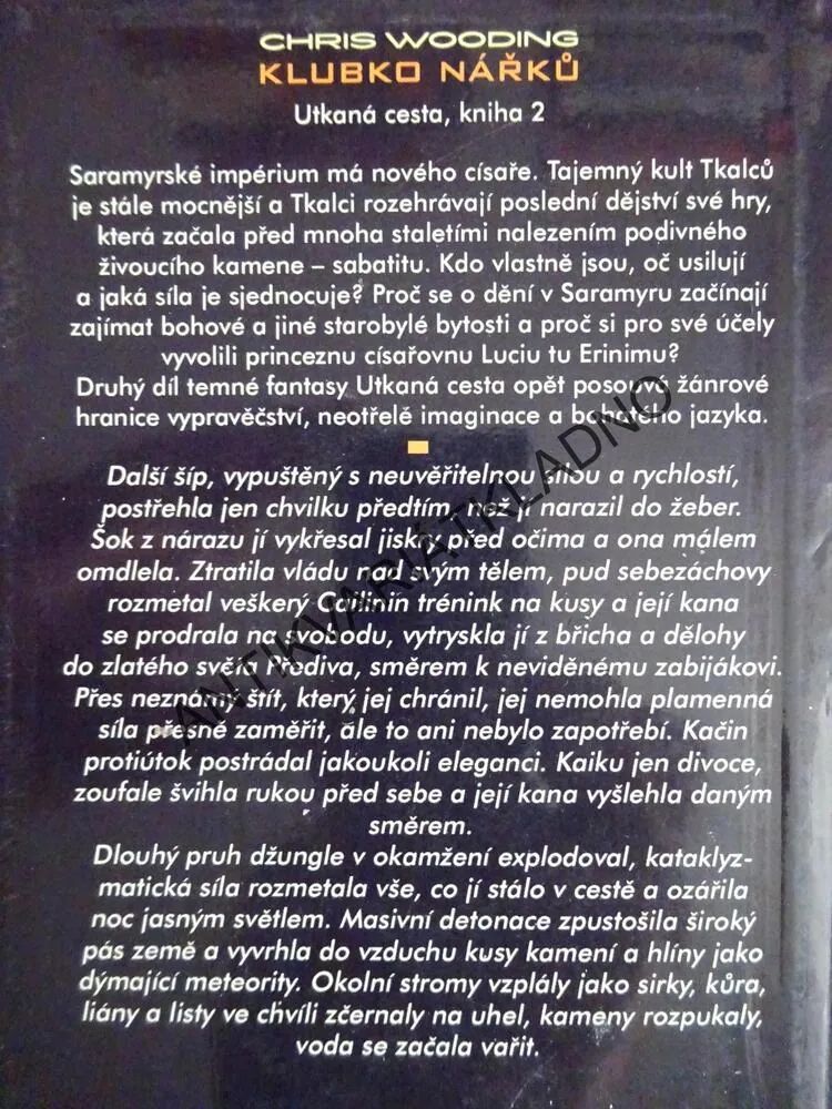 KLUBKO NÁŘKŮ, CHRIS WOODING, **an