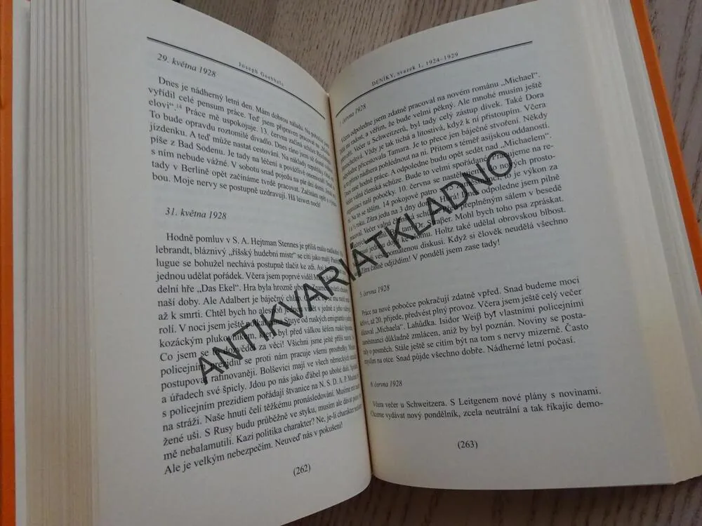 DENÍKY 1924-1929, JOSEPH GOEBBELS, **an