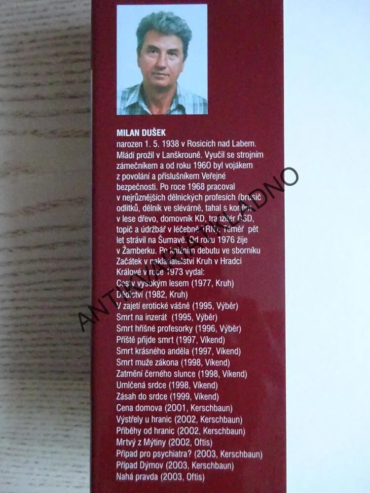 KULKA JE RYCHLEJŠÍ, MILAN DUŠEK, **an