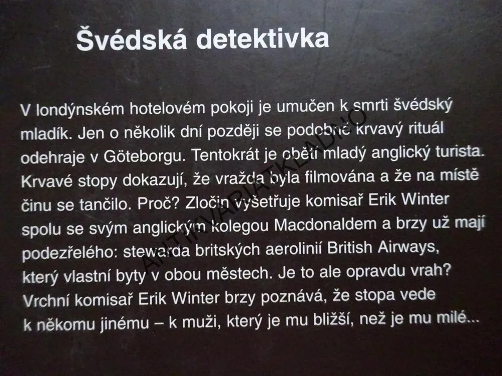 TANEC S ANDĚLEM, AKE EDWARDSON, **an