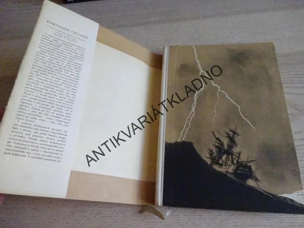 ROBINSON CRUSOE, DANIEL DEFOE, **an