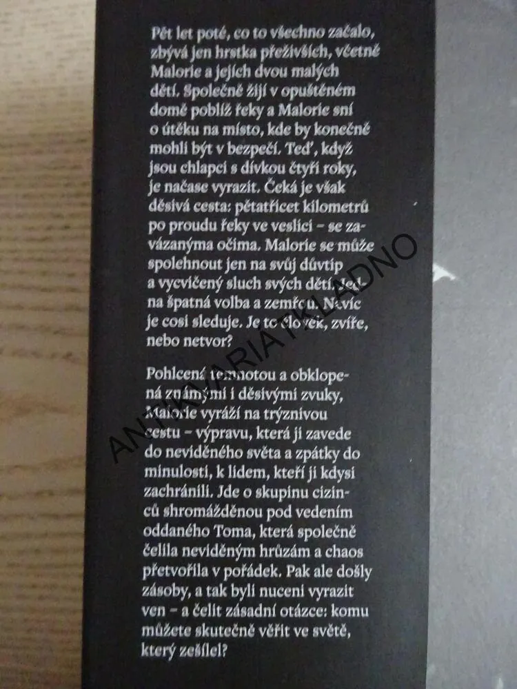BIRD BOX, JOSH MALERMAN, **an