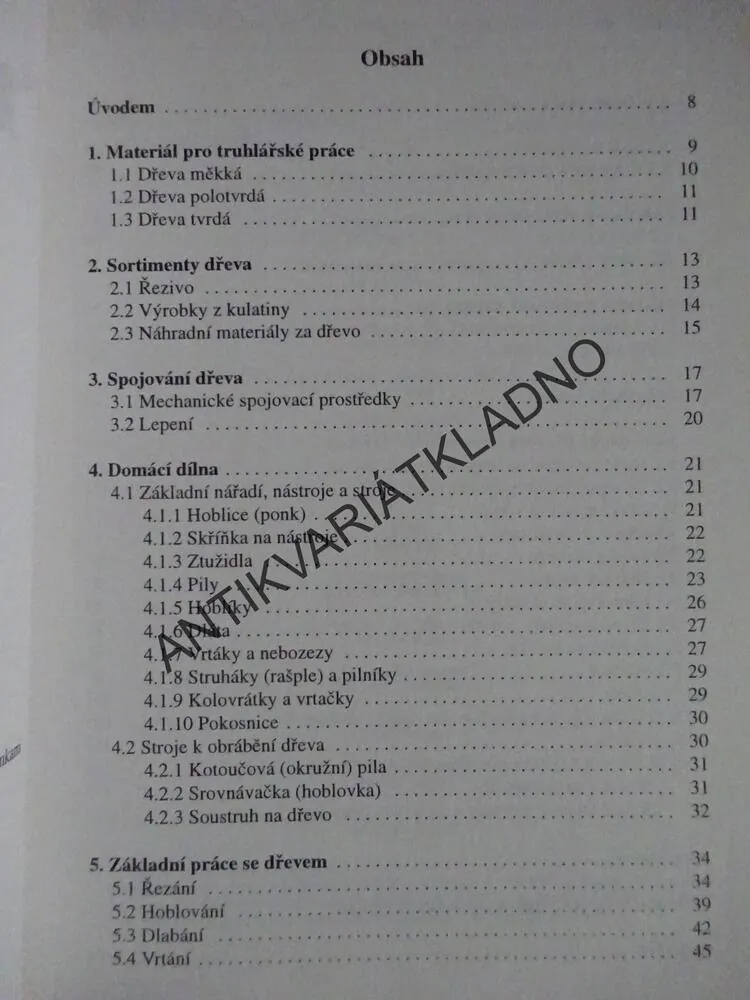 TRUHLÁŘSKÉ PRÁCE, PROFI&HOBBY 15, VÁCLAV HÁJEK, **an