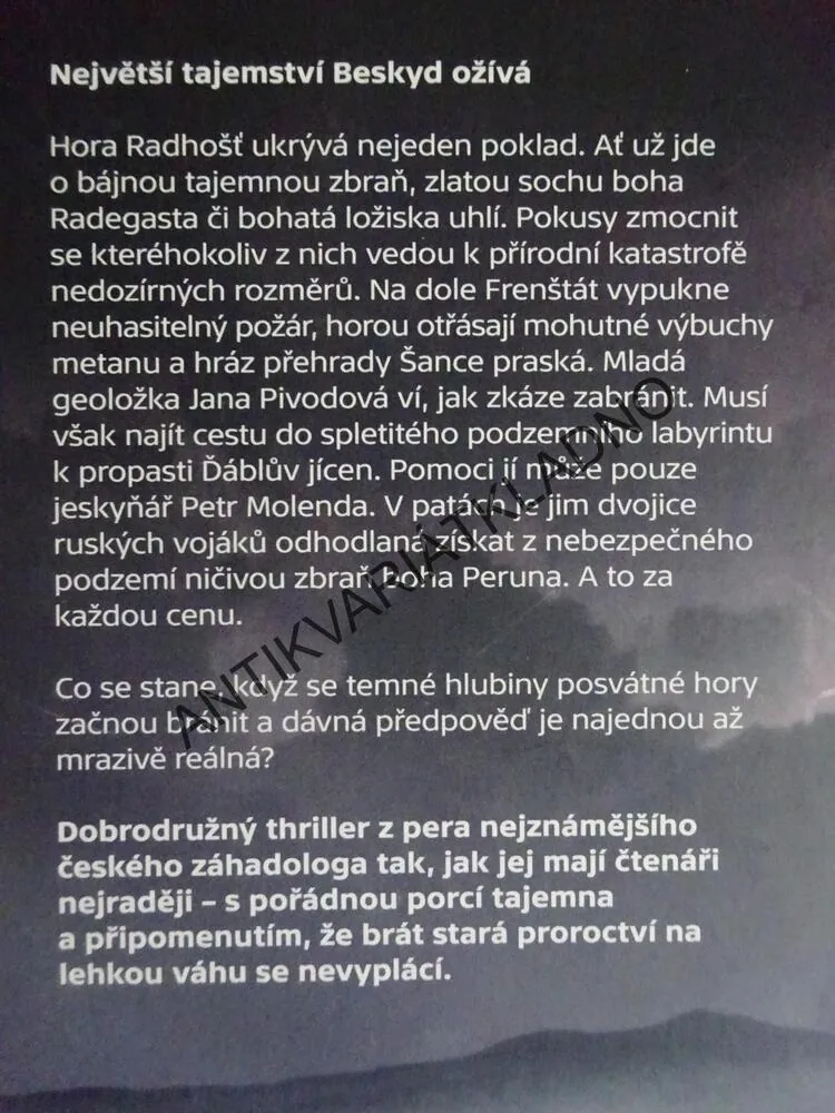 PERUNŮV HNĚV, ARNOŠT VAŠÍČEK, **an
