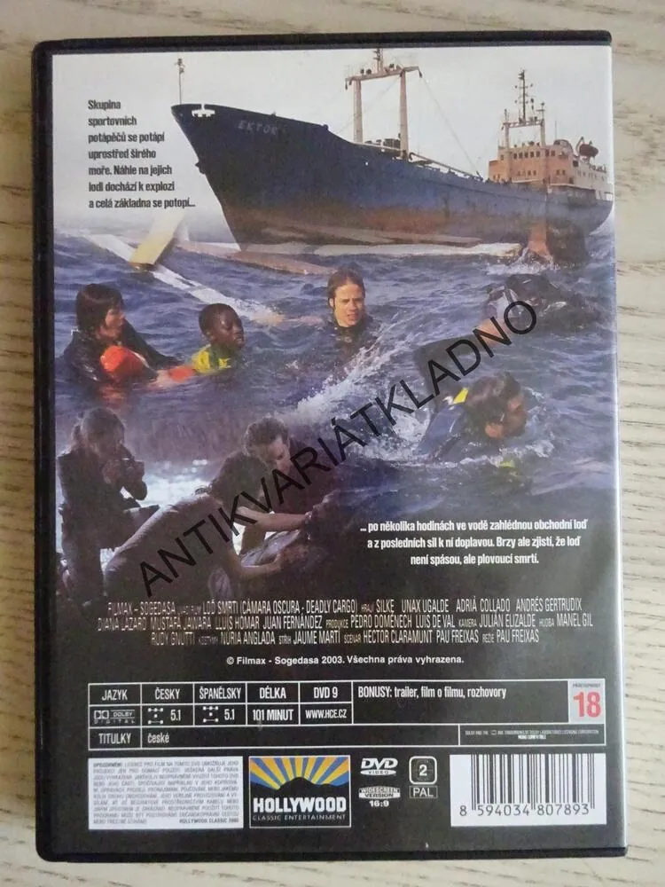 LOĎ SMRTI, DVD FILM 