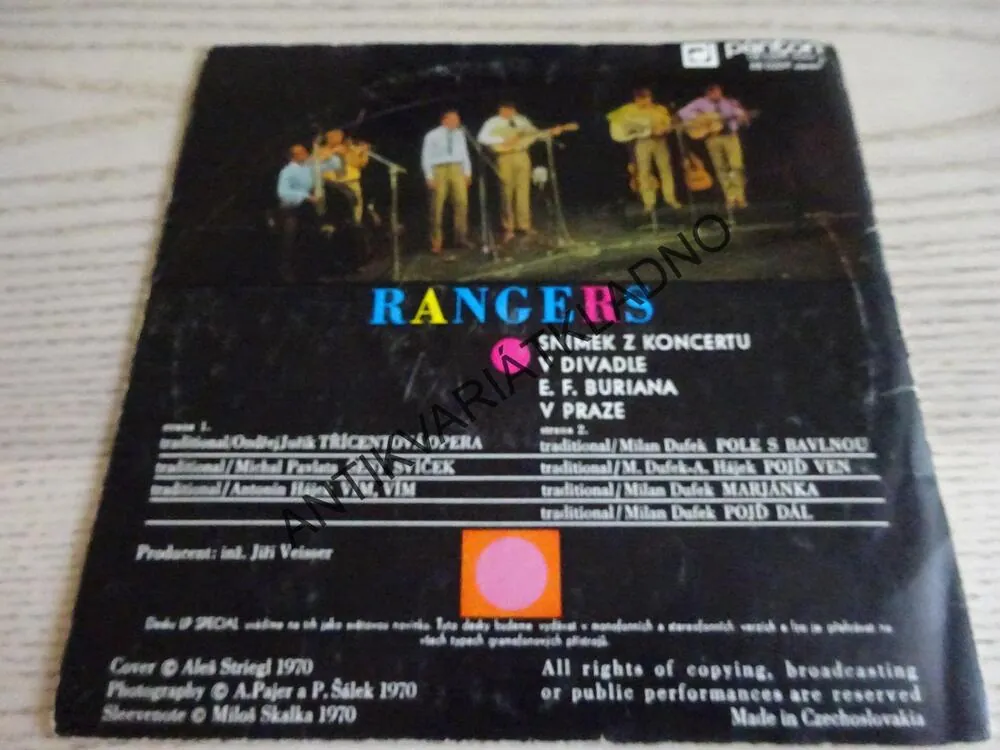 RANGERS V DIVADLE E. F. BURIANA, MALÁ DESKA