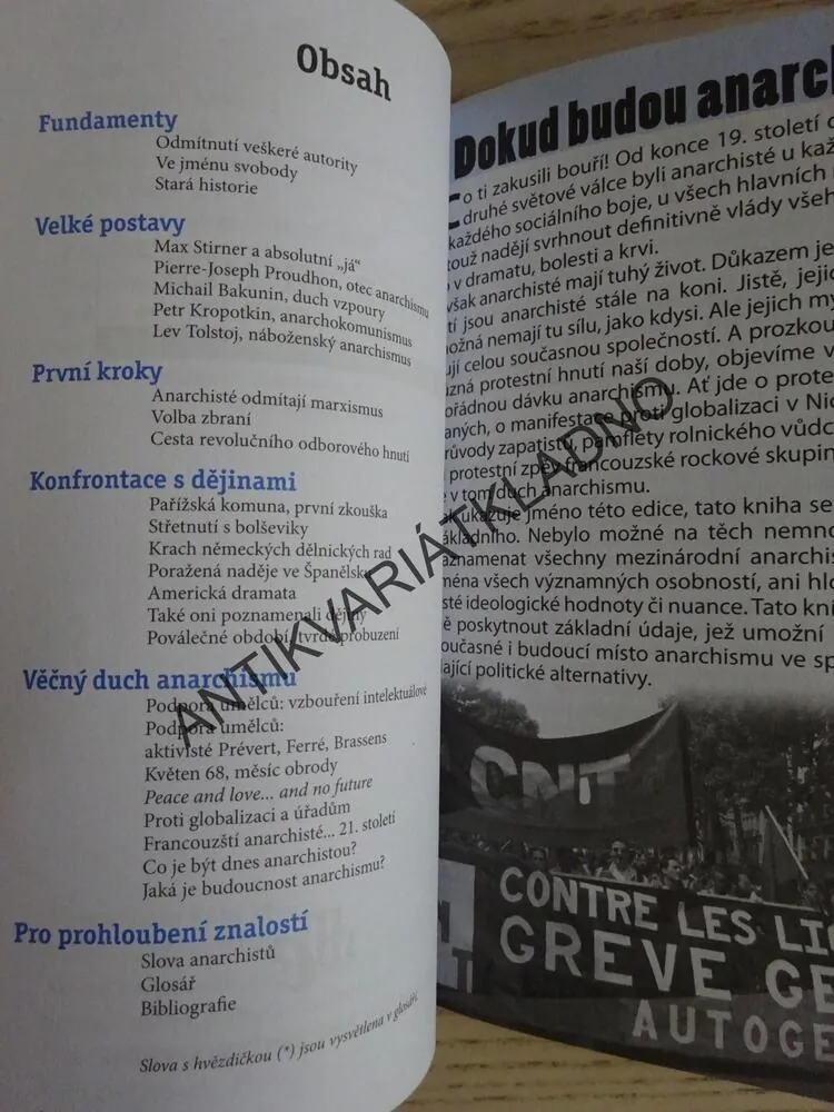 ANARCHISMUS, PŘÍBĚH REVOLTY, CLAUDE FABER, **an