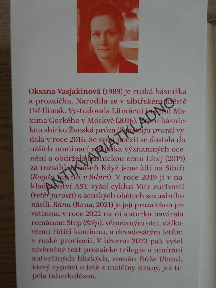 RÁNA, OKSANA VASJAKINOVÁ, **an