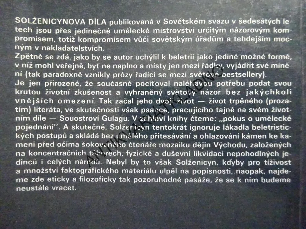 SOUOSTROVÍ GULAG 2., ALEXANDR SOLŽENICYN, **an