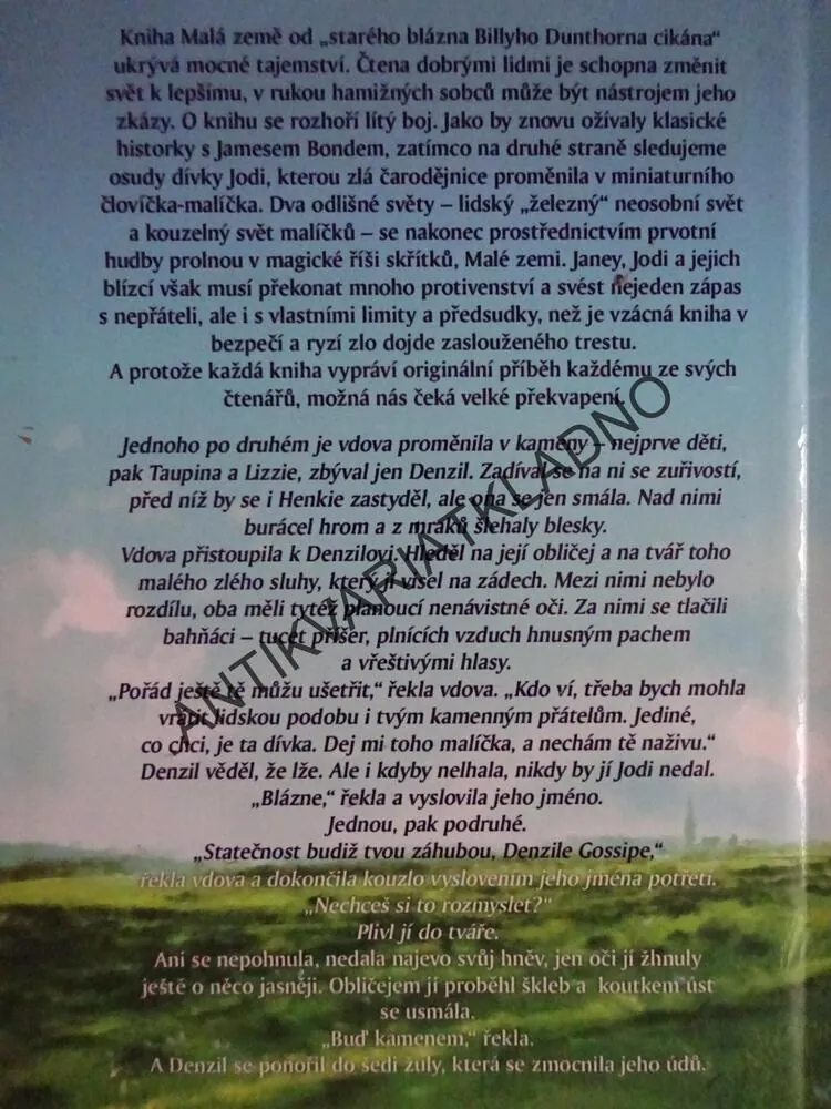 MALÁ ZEMĚ, CHARLES DE LINT, **an