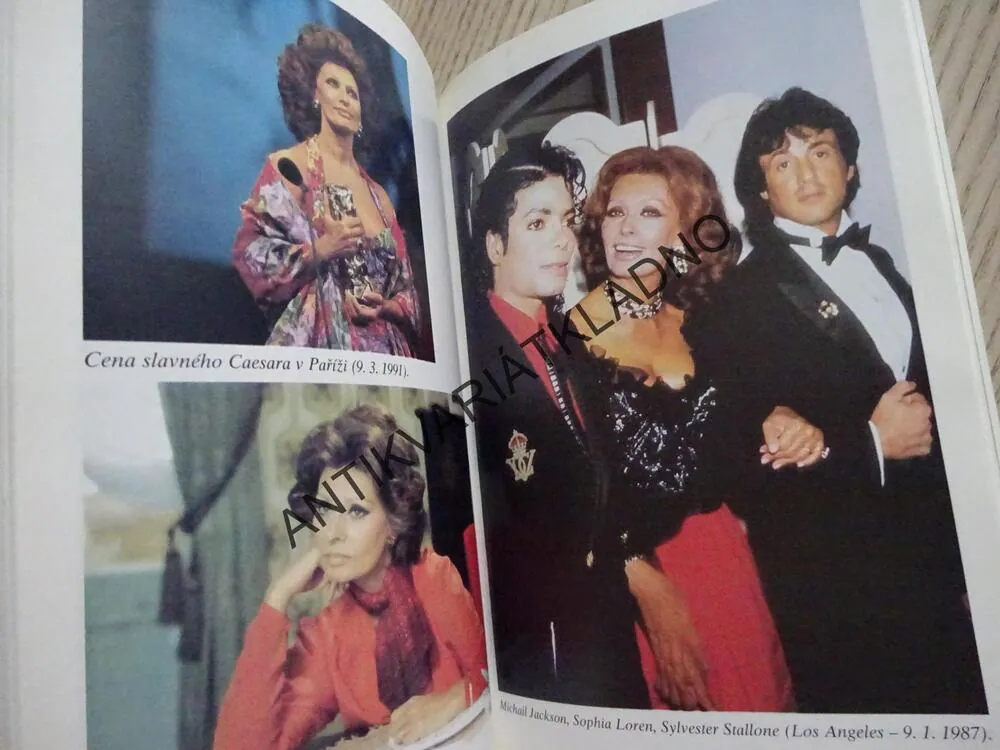 SOPHIA LOREN, A. E. HOTCHNER, **an