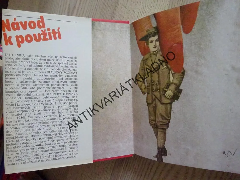 KLAUNOVY ROZPRAVY, MIROSLAV HORNÍČEK, **an