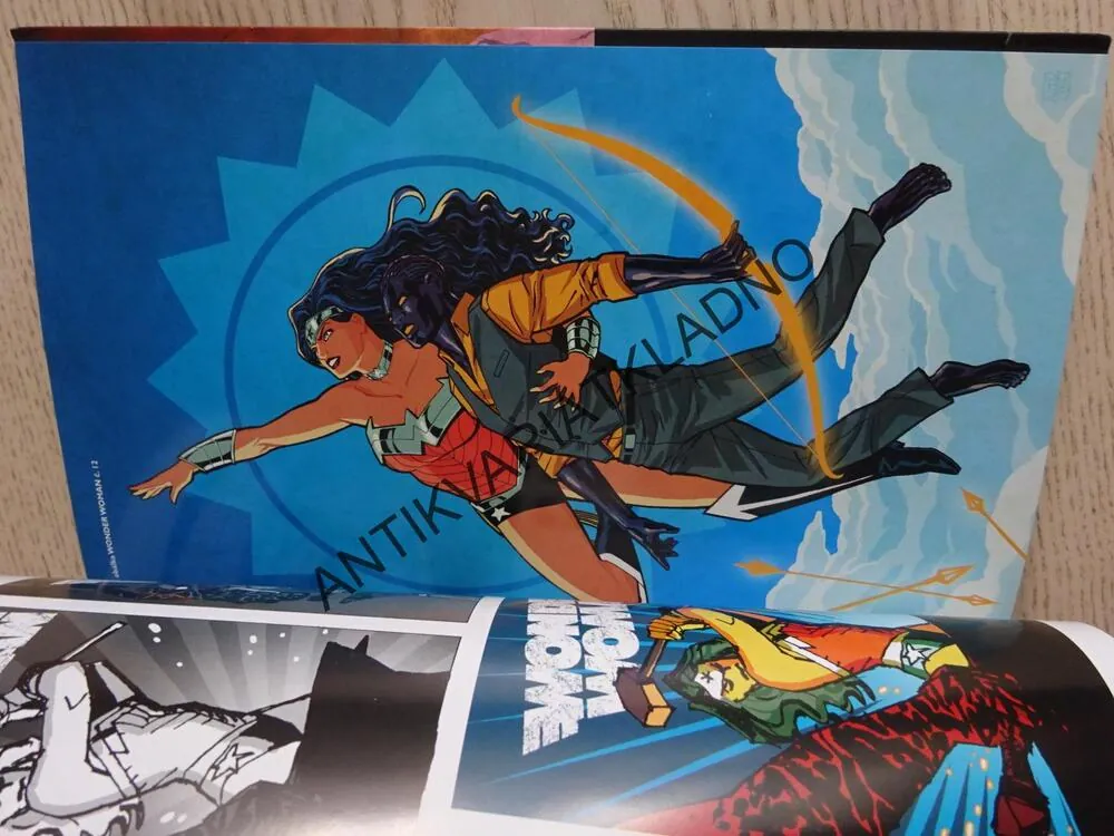 WONDER WOMAN, ODVAHA, KOMIKS DC COMICS, **an
