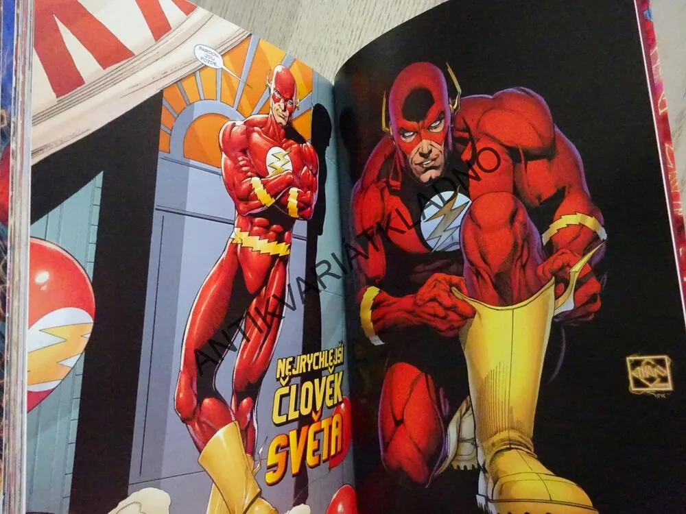 FLASH, ZNOVUZROZENÍ, KOMIKS DC COMICS, **an