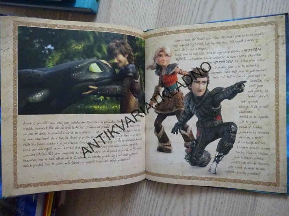JAK VYCVIČIT DRAKY, CELÝ PŘÍBĚH O MNĚ A BEZZUBKOVI, **an